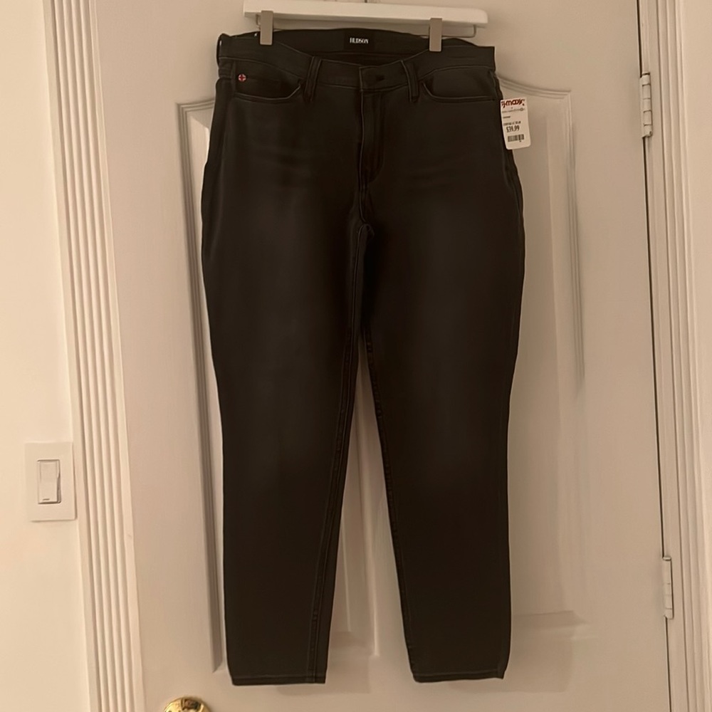 Hudson faded dark grey jeans